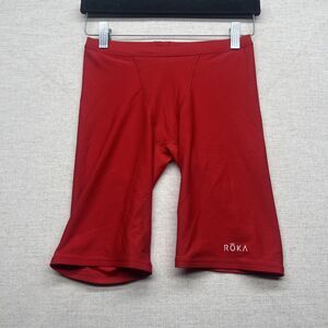 Roka Men’s Elite HD Jammer SWIM SHORTS Red Size Small 30 Biker Triathlon